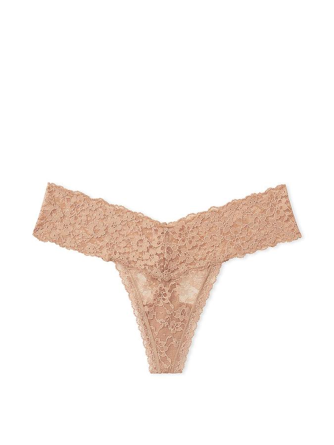 Victoria's Secret Lace Thong Panty - Image 2
