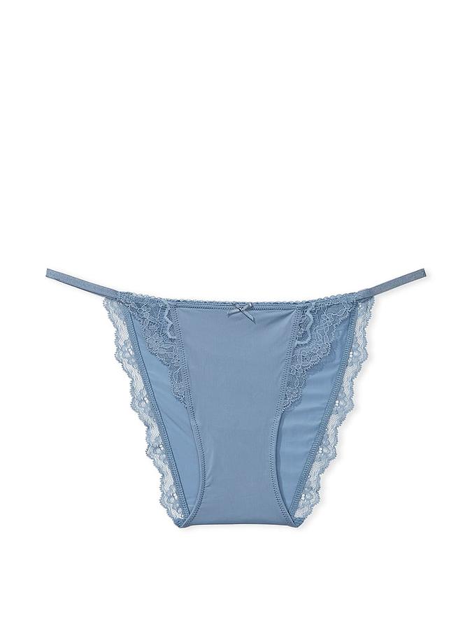 Victoria's Secret Smooth & Lace Mini String Bikini Panty - Image 3