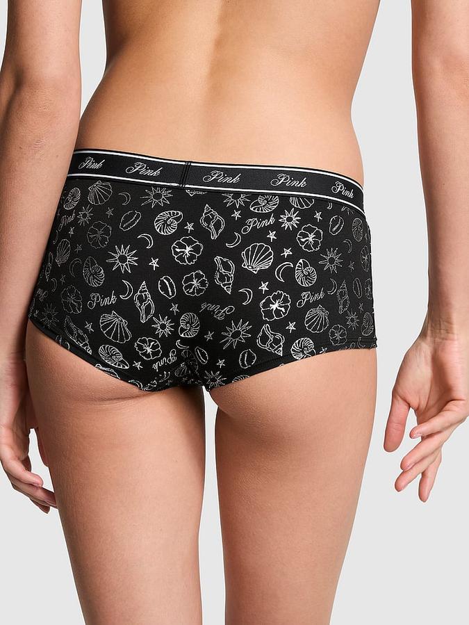 Victoria's Secret Logo Cotton Boyshort Panty - Image 2