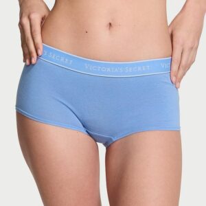 Victoria's Secret Logo Cotton Boyshort Panty
