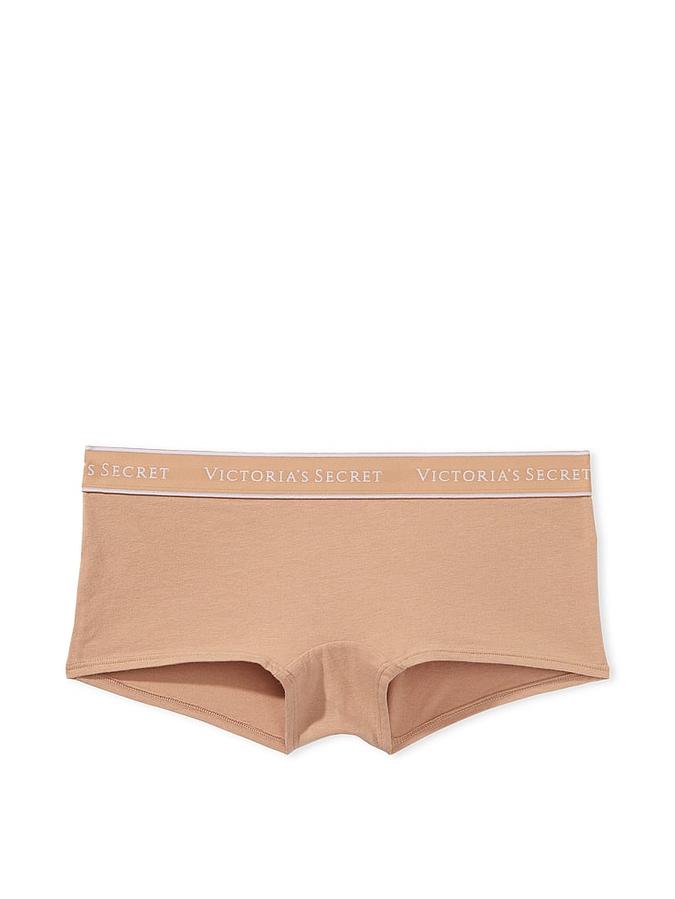 Victoria's Secret Logo Cotton Boyshort Panty - Image 3