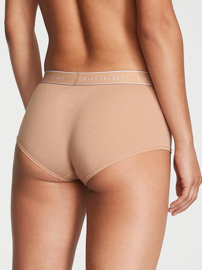 Victoria's Secret Logo Cotton Boyshort Panty - Image 2