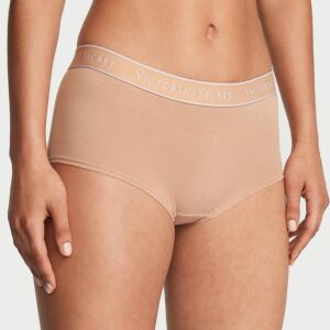 Victoria's Secret Logo Cotton Boyshort Panty
