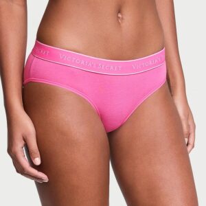 Victoria's Secret Logo Cotton Hiphugger Panty