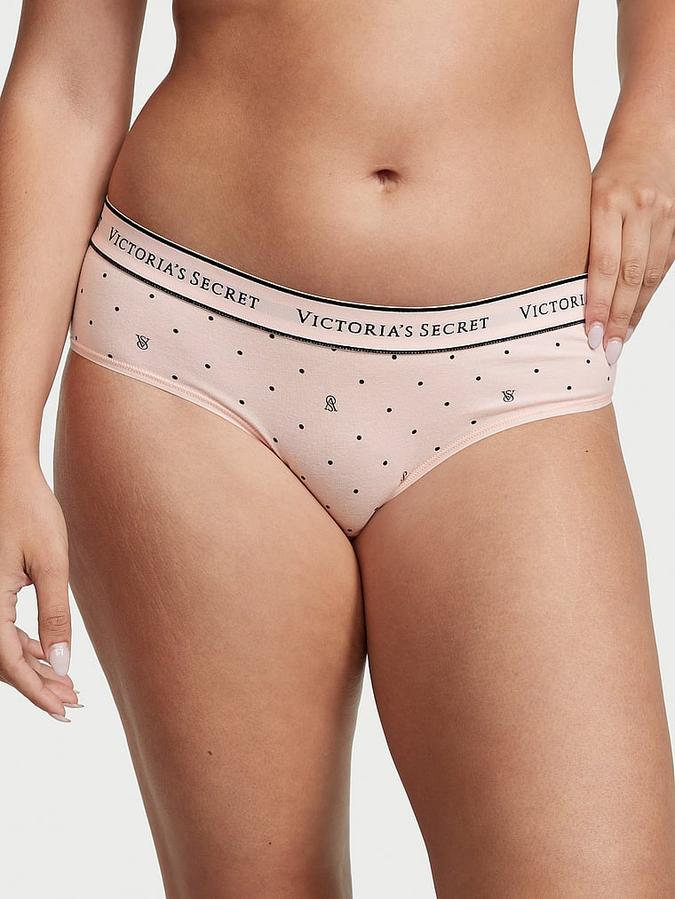 Victoria's Secret Logo Cotton Hiphugger Panty