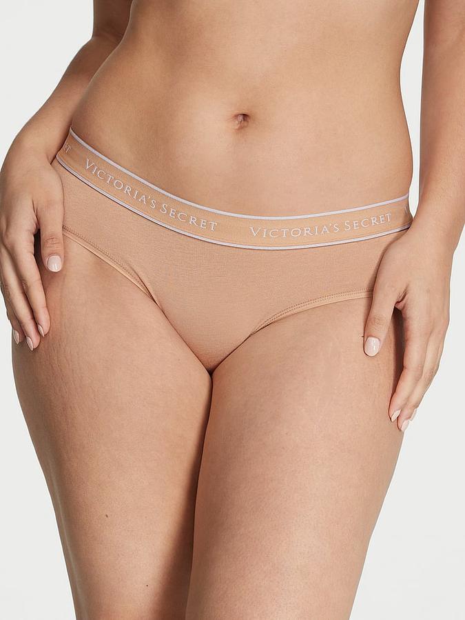 Victoria's Secret Logo Cotton Hiphugger Panty
