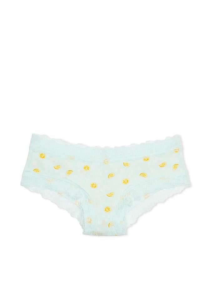 Victoria's Secret Lace-Waist Cotton Cheeky Panty - Image 3