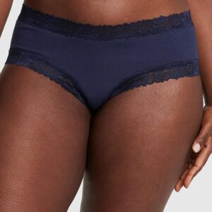 Victoria's Secret Wink Lace-Trim Cheeky Panty