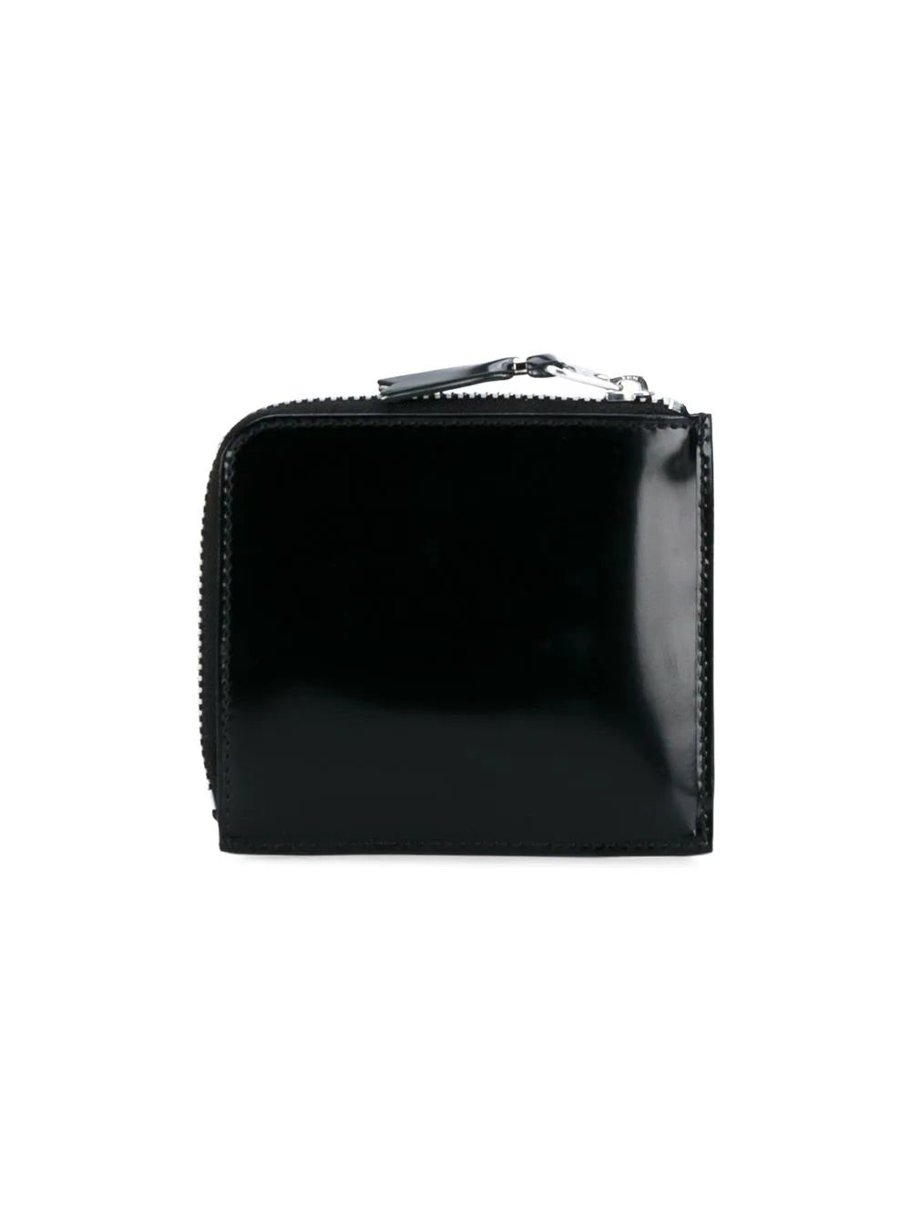 Comme Des Garçons Wallet glossy half-zip wallet - Image 2