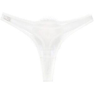 Gilda & Pearl Diana georgette pompom thong