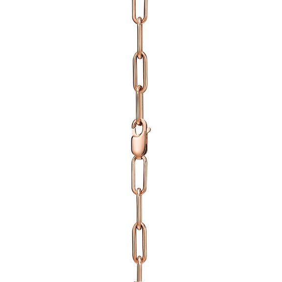 Tiffany Pendant in Rose and White Gold with Diamonds, Extra Large - Image 4