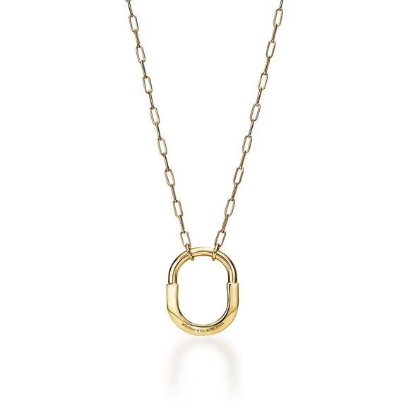 Tiffany Tiffany Lock Pendant in Yellow Gold, Medium - Image 3