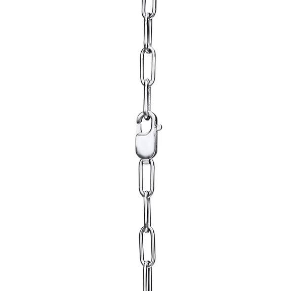 Tiffany Pendant in White Gold, Medium - Image 2