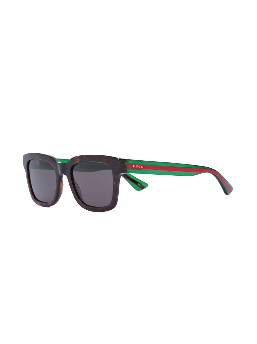 Gucci Eyewear Web arm tortoiseshell glasses - Image 2