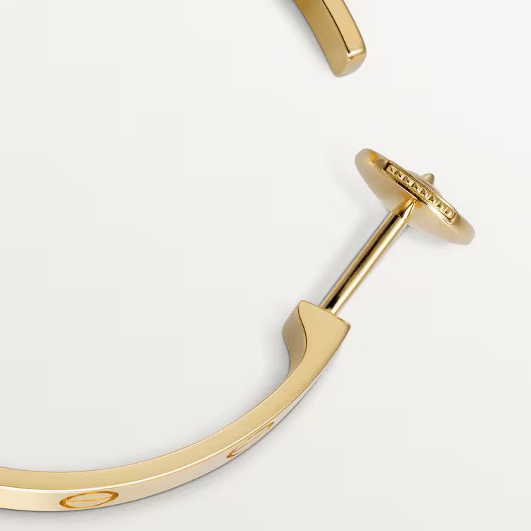 Cartier LOVE hoop earrings, large model - Image 3