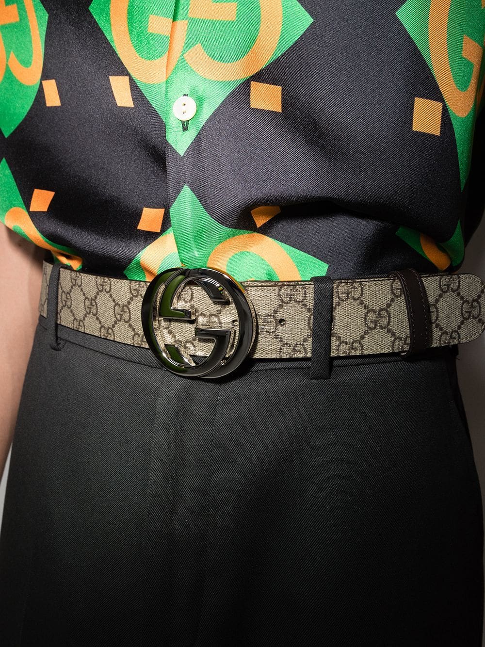 Louis Vuitton GG Supreme leather belt - Image 2