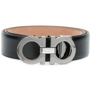Ferragamo double Gancini buckle belt