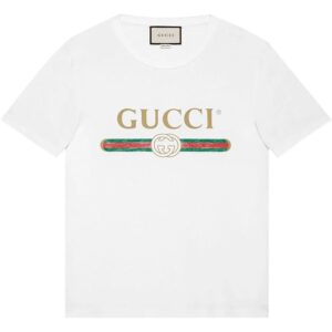 Gucci logo print cotton T-shirt