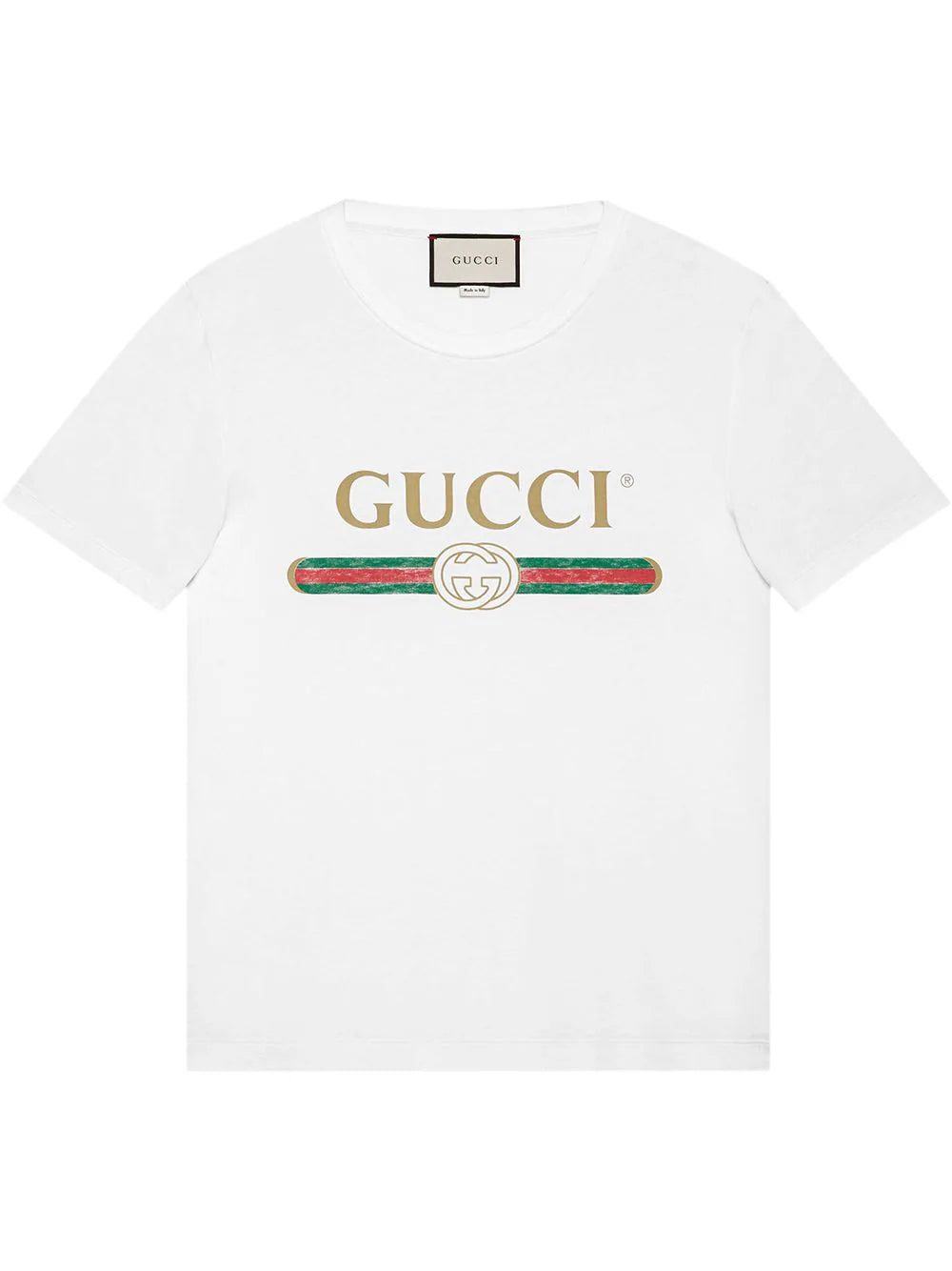 Gucci logo print cotton T-shirt