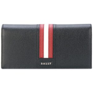 Bally stripe continental wallet