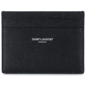 Saint Laurent logo cardholder