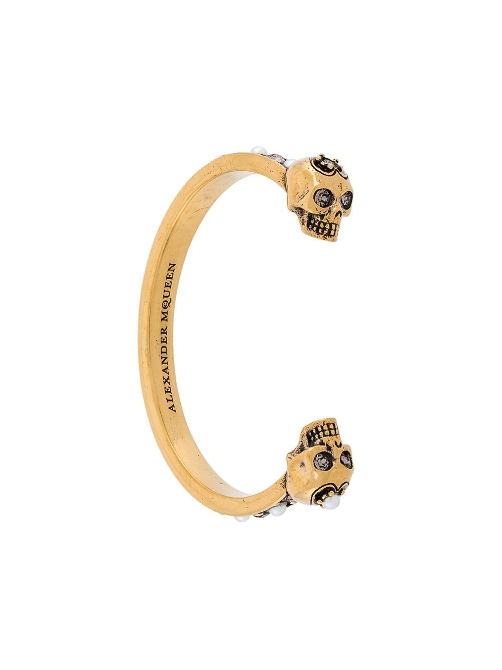 Alexander McQueen skull cuff bracelet