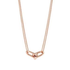 Tiffany T  Double Link Pendant