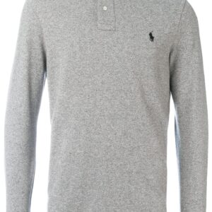 Polo Ralph Lauren  logo embroidered long-sleeve polo shirt