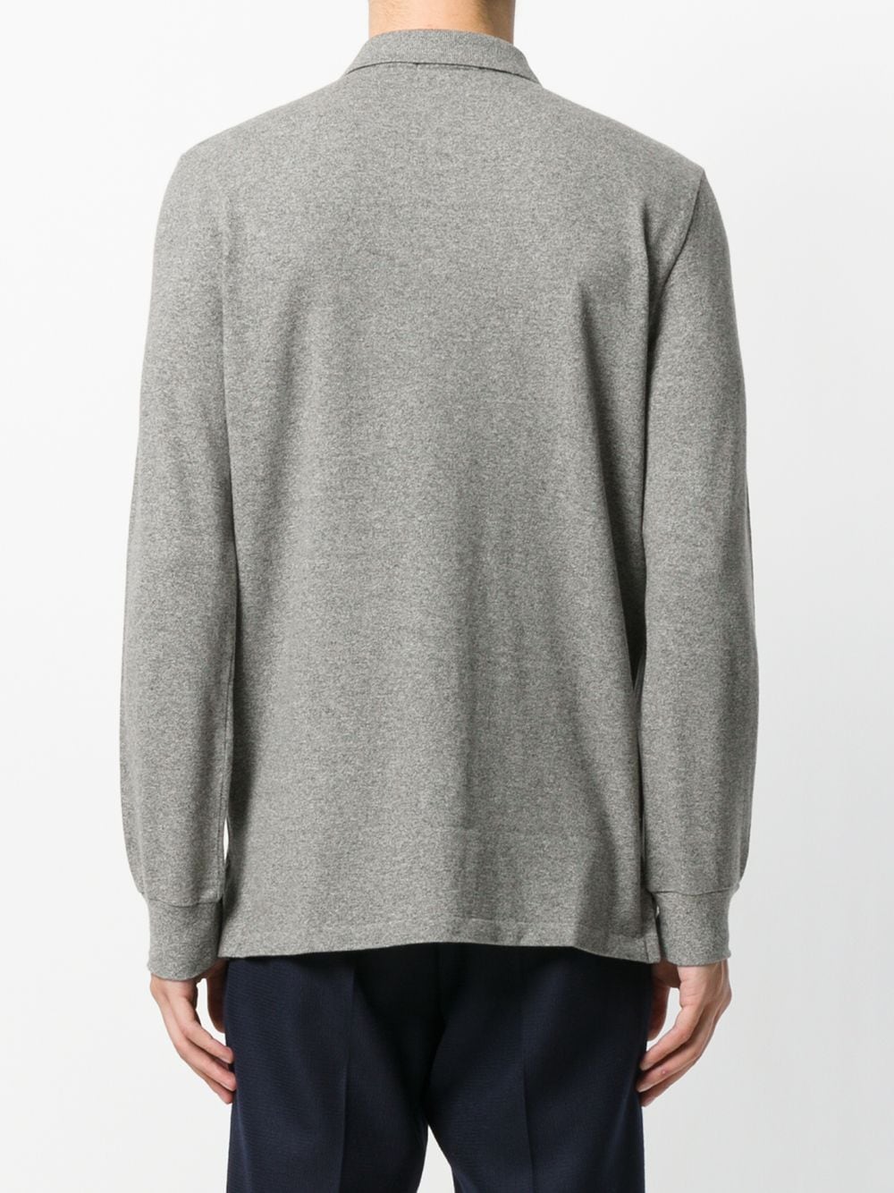 Polo Ralph Lauren logo embroidered long-sleeve polo shirt - Image 4