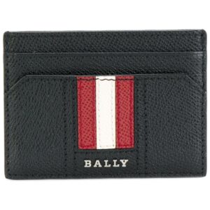 Bally signature stripe cardholder
