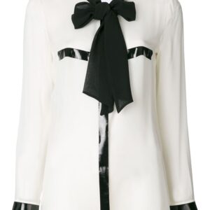 Moschino pussy bow blouse