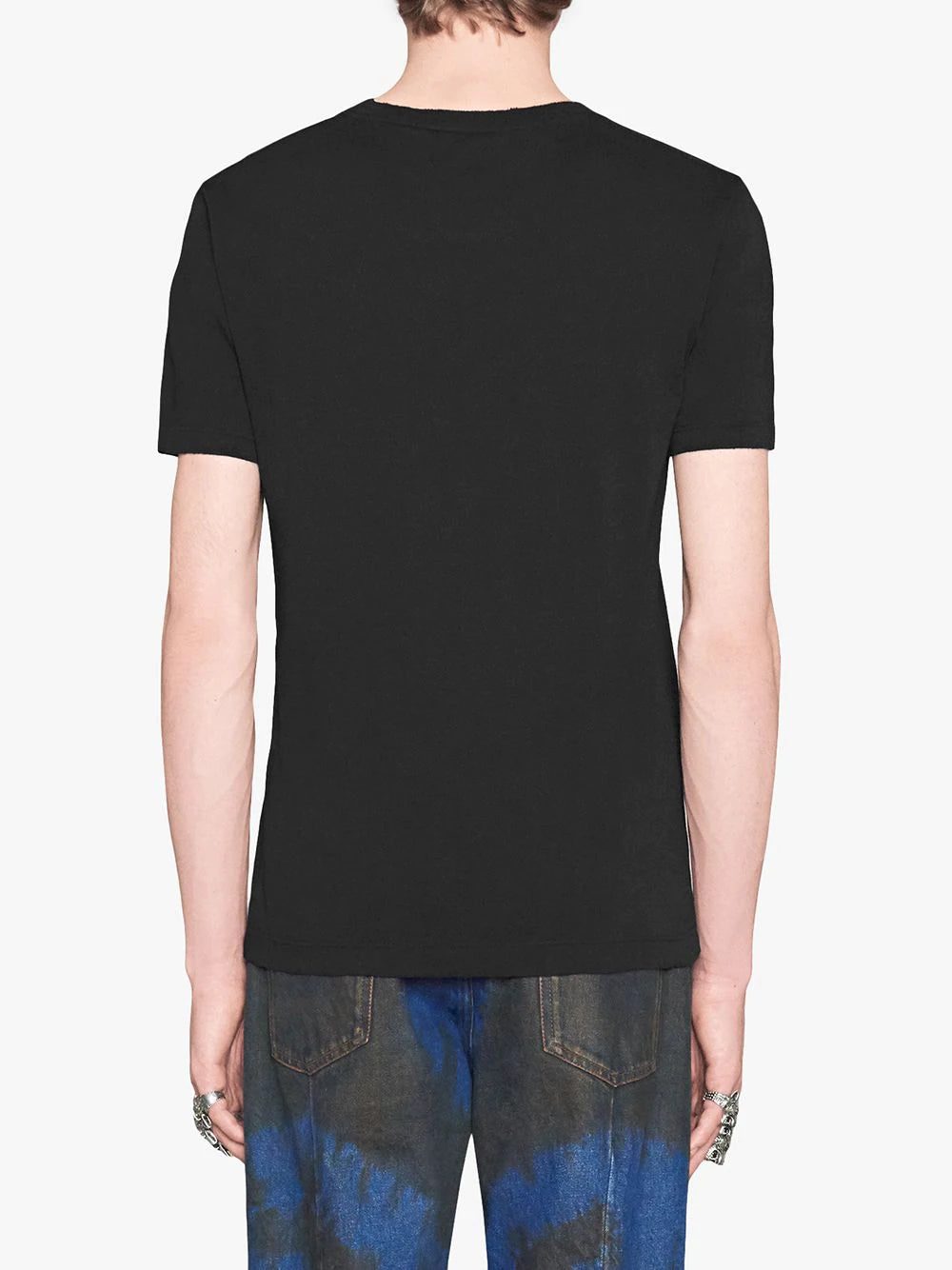 Gucci logo print faded-effect T-shirt - Image 4