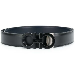 Ferragamo double Gancio buckle belt