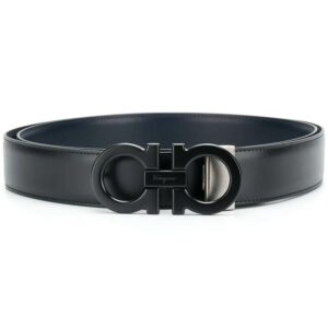 Ferragamo double Gancio buckle belt