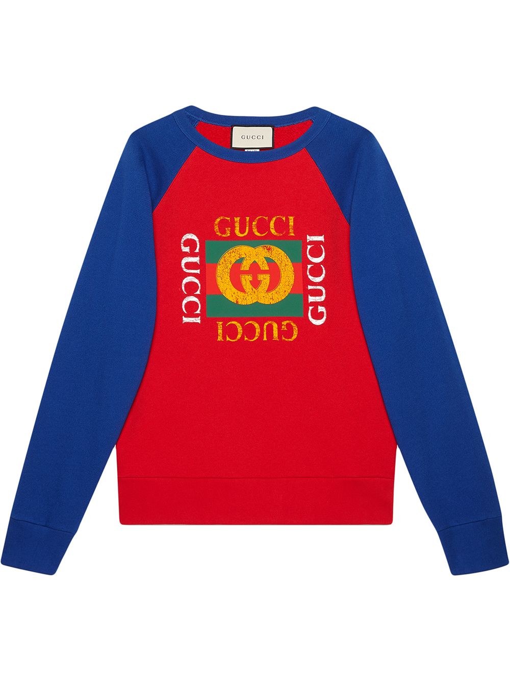 Gucci Cotton jersey sweatshirt with Gucci logo