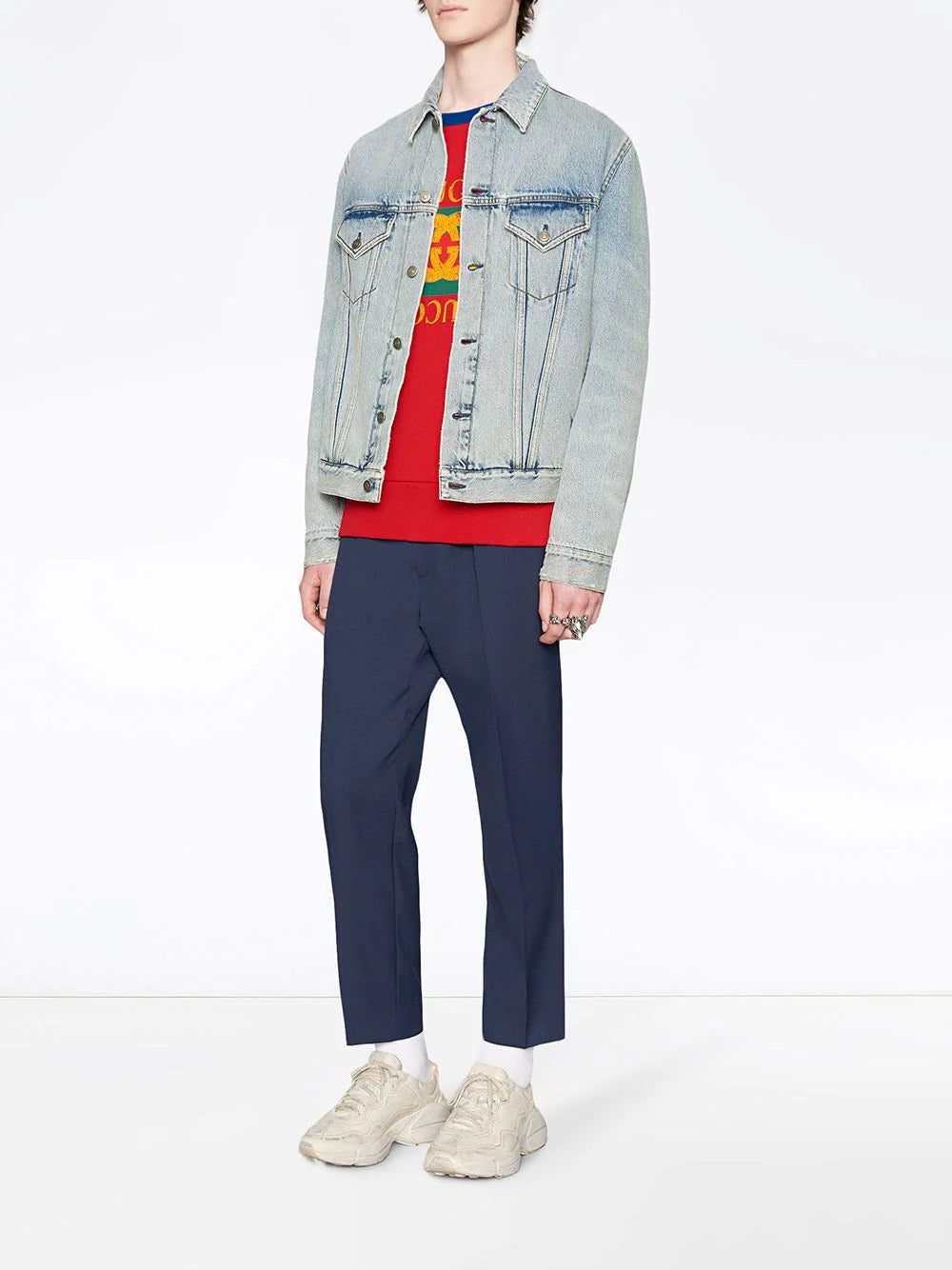 Gucci Cotton jersey sweatshirt with Gucci logo - Image 2