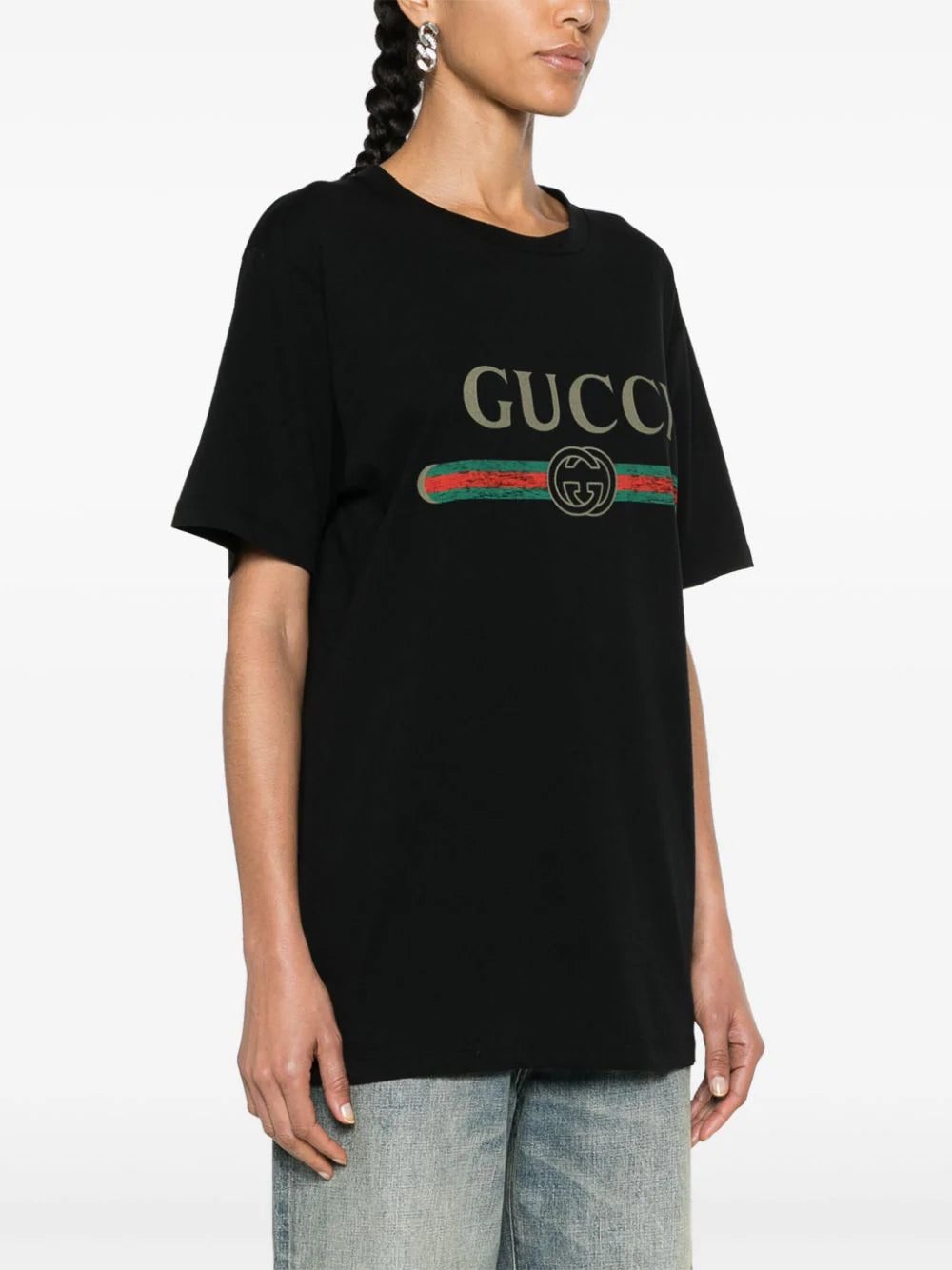 Gucci Interlocking G cotton T-shirt - Image 3