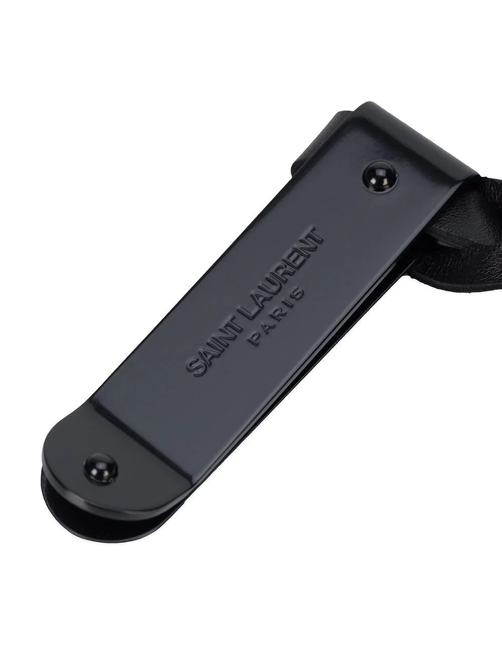 Saint Laurent logo engraved money clip - Image 2