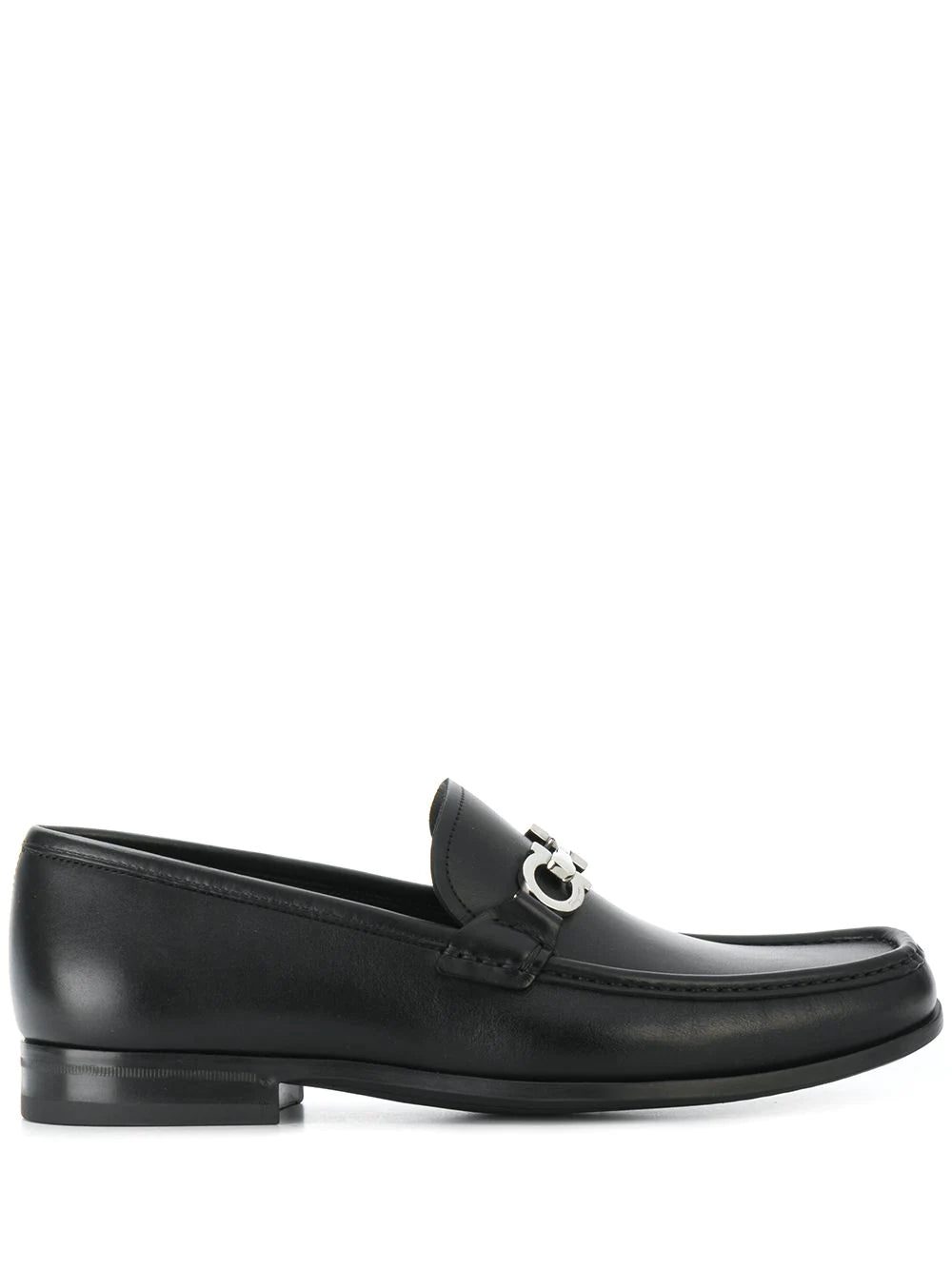 Ferragamo Gancini Reversible Bit loafers