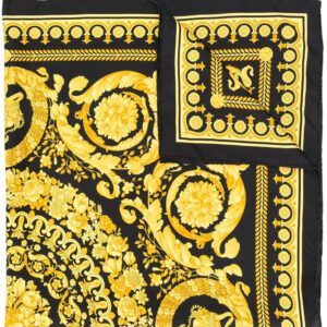 Versace  Baroque print scarf
