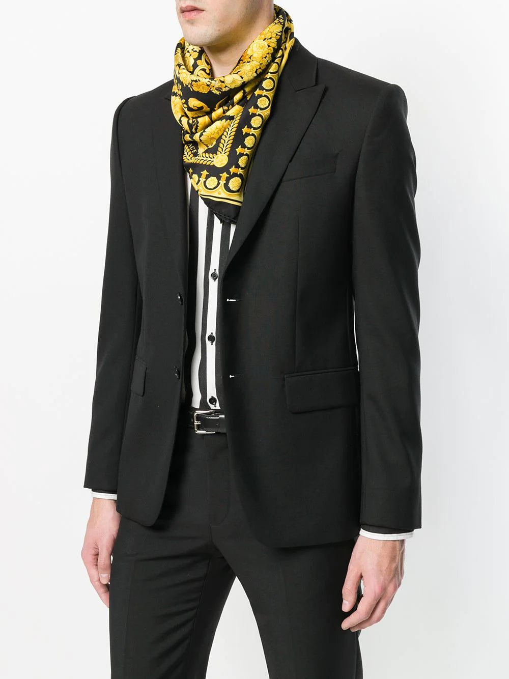 Versace Baroque print scarf - Image 2