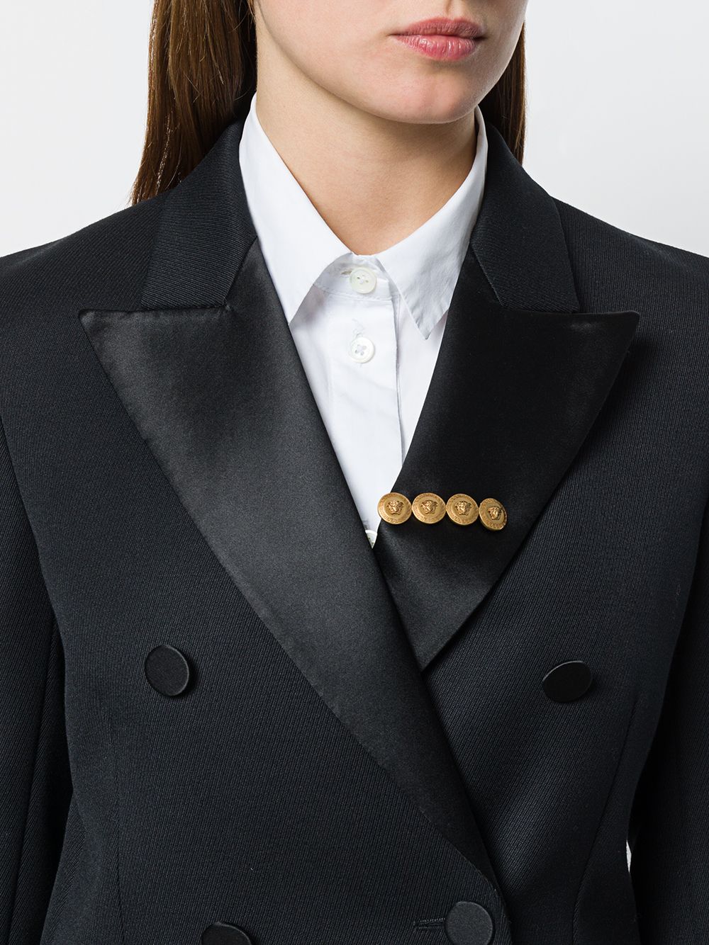 Versace Medusa coin brooch - Image 2