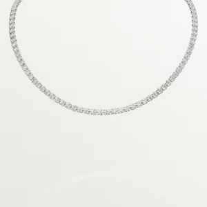 Cartier Lignes Essentielles necklace, brilliant-cut diamonds