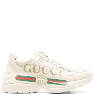 Gucci Rhyton leather sneakers