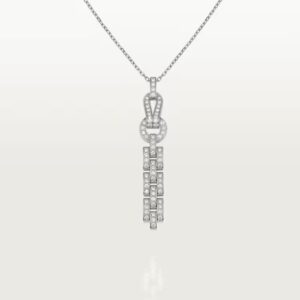 Cartier  Agrafe pendant, paved