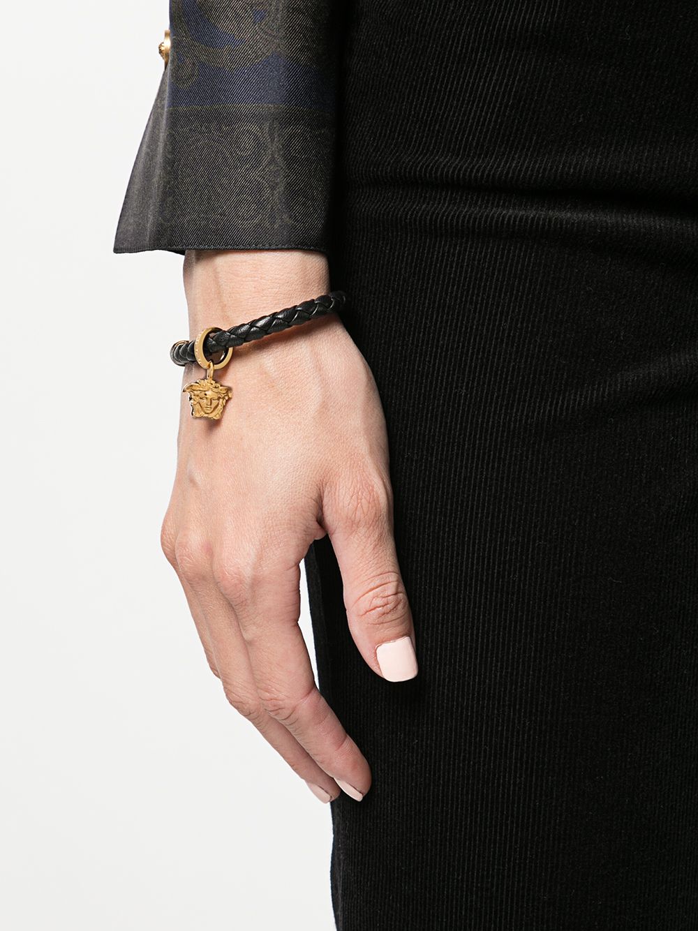 Versace braided Medusa charm bracelet - Image 2