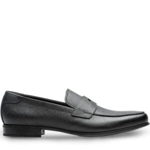 Prada  Saffiano classic loafers
