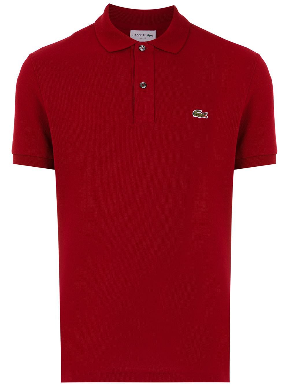 Lacoste logo patch polo shirt