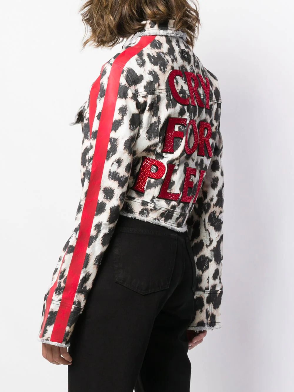 Philipp Plein cropped jacket - Image 4