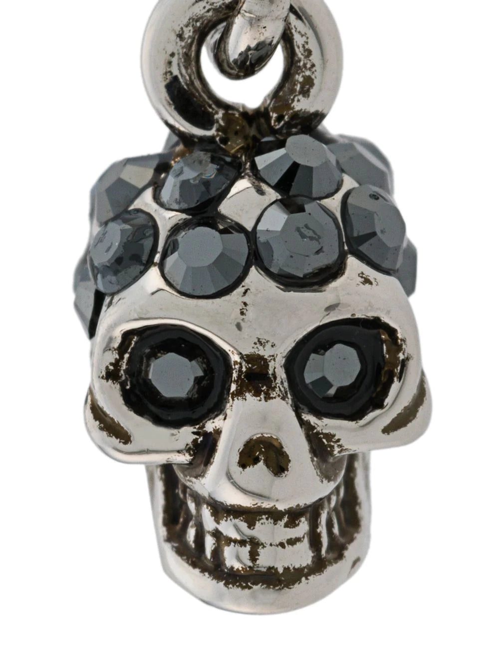 Alexander McQueen skull drop earrings - Image 3